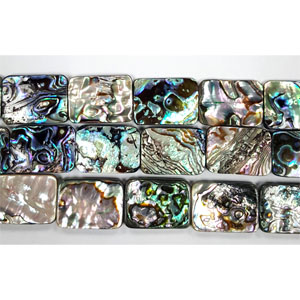 ABALONE RECTANGLE 18X25MM